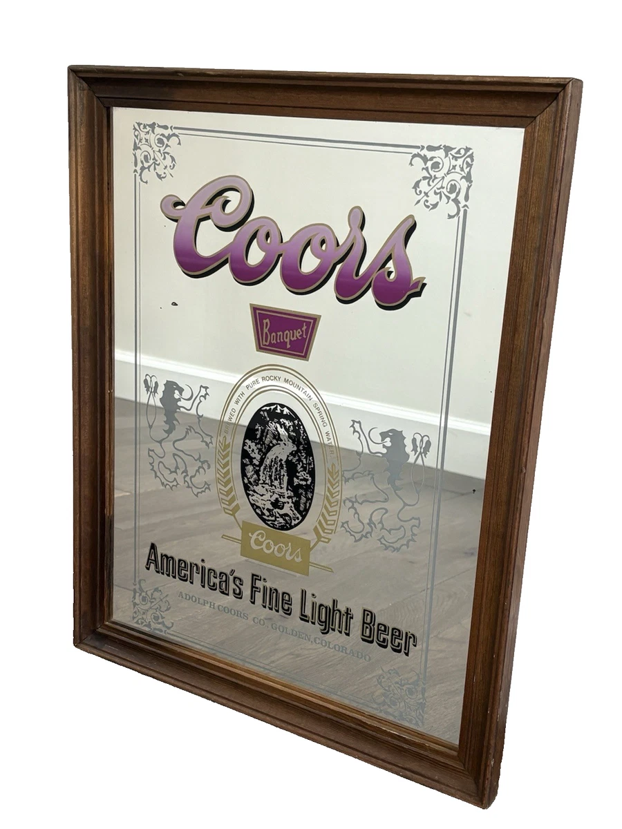 Coors Extra Gold Mirror In Collectible Breweriana Mirrors for sale