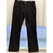 NWOT Duluth Trading Co Ballroom DoubleFlex Black Standard Fit Work Pants 35x34