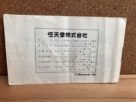 DONKEY KONG JR. Famicom Nintendo Game Box And Manual Japan 1983