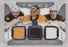 2015 The Cup Trios Jerseys 19/40 Patrice Bergeron Tuukka Rask Loui Eriksson k1r