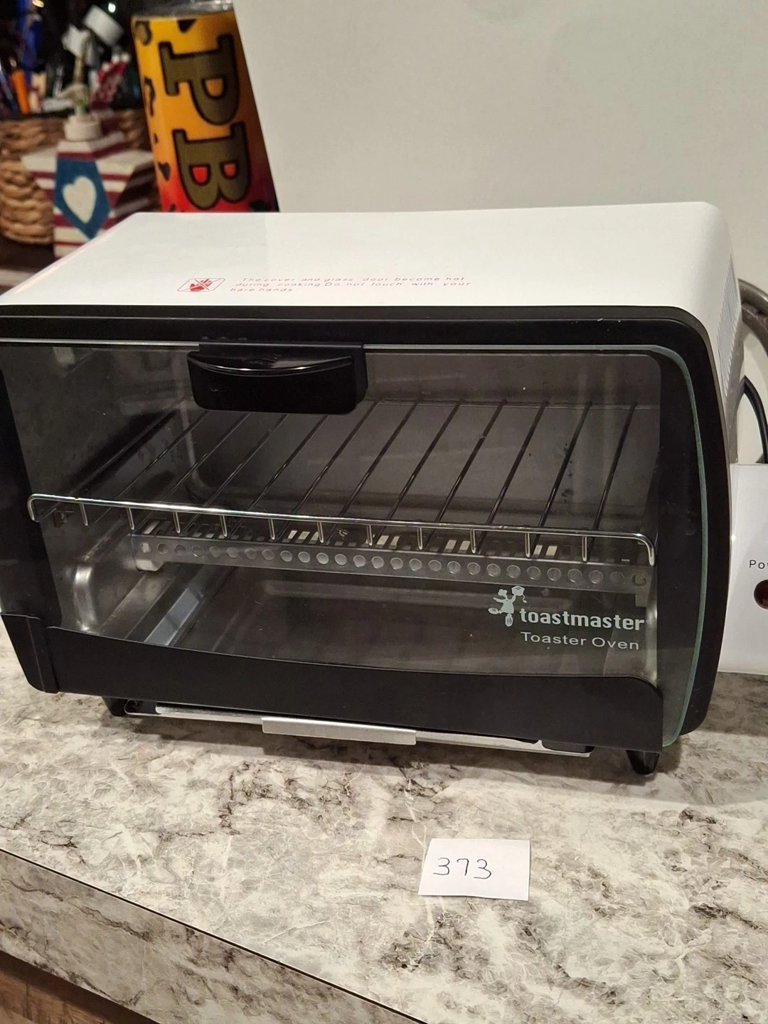 Toastmaster Toaster Oven Model TOV2W New Vintage 2005 White Side Timer MF