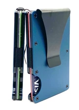 Men’s Slim Wallet – RFID Protected, Money Clip, Credit & Debit Card Holder