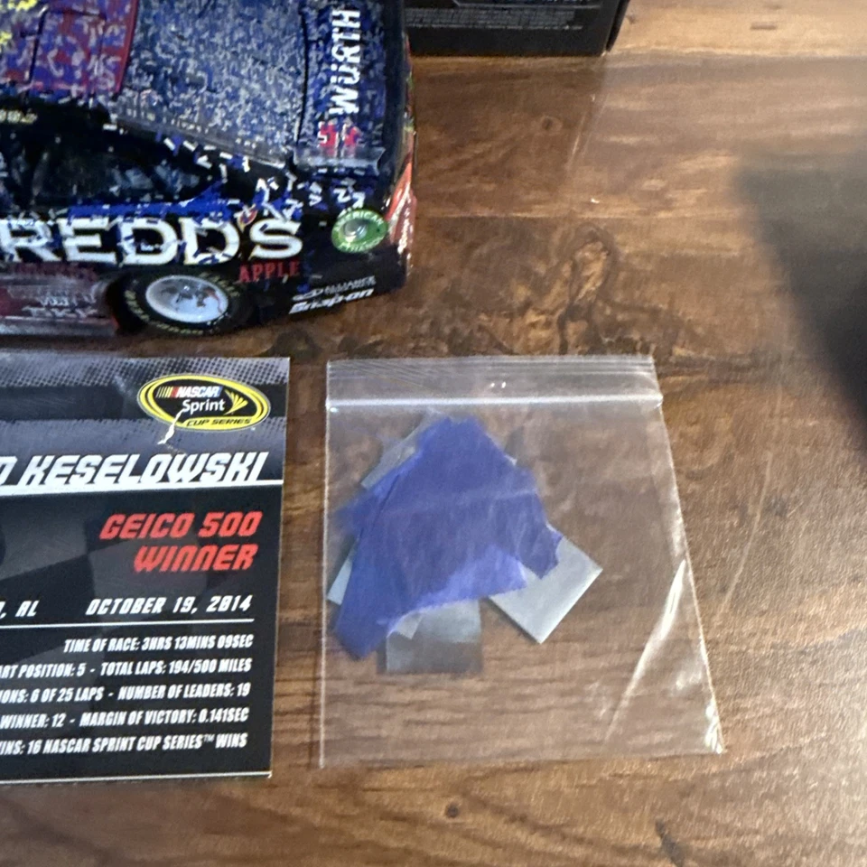 Brad Keselowsli 2014 Talladega Win Raced Version Redd's Wicked Apple Ale 1/24 - Image 3 of 4