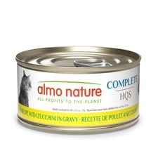 almo nature HQS Complete Wet Cat Food Chicken Zucchini in Gravy