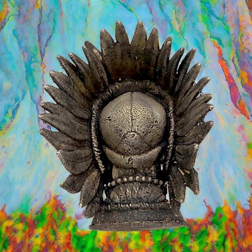 2025 J Pours - Jefe de Guerra - 2,0 oz .999 plata fina arena fundida estatua - Imagen 3 de 8