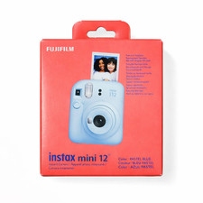 Fujifilm - instax mini 12 Instant Film Camera - Pastel Blue