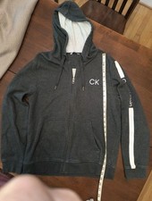 Calvin Klein Gray Performance Full Zip Hoodie Size Women's M. Calvin Klein Logo