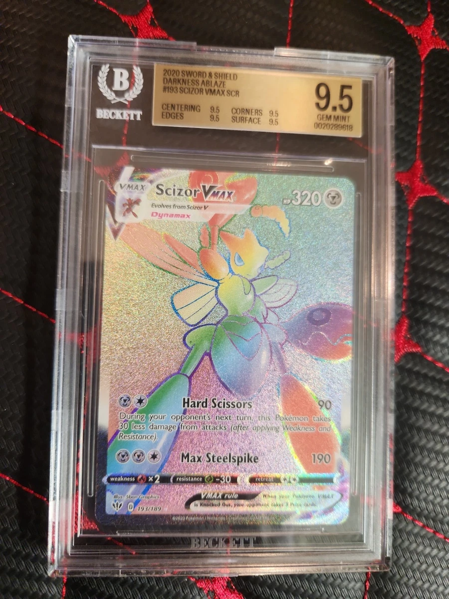 Scizor VMAX 193/189 Swsh03: Darkness Ablaze for sale | eBay