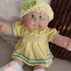 💚💛1985 Cabbage Patch Jesmar💚 Girl HM #3 Short Lemon Poodle Hair💚💛