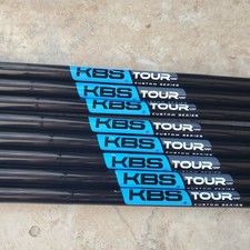 New 2026 $520 Uncut Kbs Custom Series Black & Blue Tour 120s 4-sw Stiff Flex