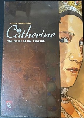 Catherine-Cities of the Tsarina NEW FACTORY SEALED board game by CG