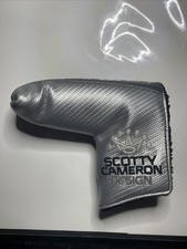 NICE Scotty Cameron Design Milled Putter Headcover Cover Silver- Free Shipping!