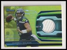 Russell Wilson Card in 2014 Bowman Baseball 20
