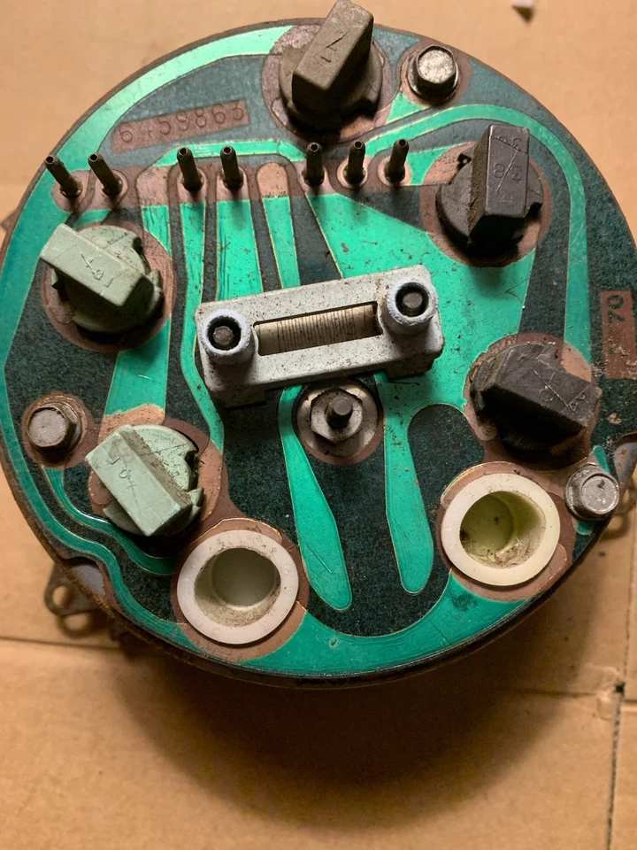 1970 1971 1972 Oldsmobile 442 Cutlass F85 Dash Fuel Gas Gauge GM OEM - Image 4 of 4