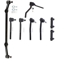 8x Front Inner Outer Tie Rod End Center Link Kit For 1978-1996 Chevrolet Caprice