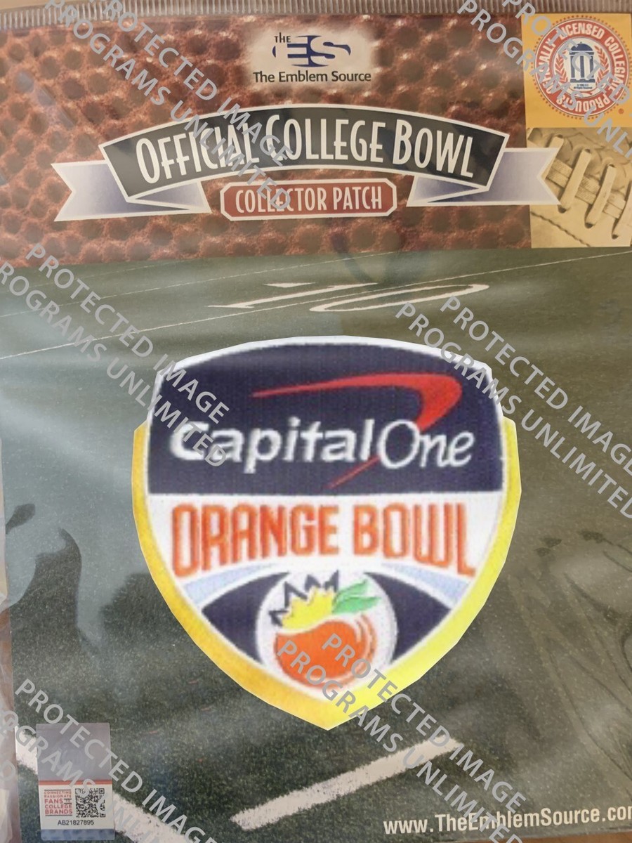 2024 2025 NCAA CAPITAL ONE ORANGE BOWL JERSEY PATCH CFP SEMIFINAL
