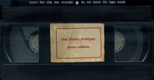UNA STORIA AMBIGUA 1988 MINNIE MINOPRIO VHS ORIGINALE SENZA COPERTINA