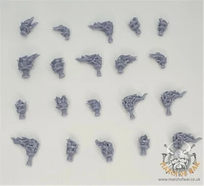 30 resin braziers torches sisters battle, sororitas, salamanders flaming torch