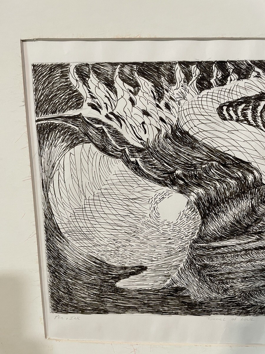 vintage drawing framed | eBay