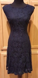 ralph lauren lace fit and flare dress
