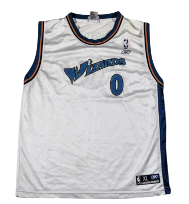 Vintage Washington Wizards Gilbert Arenas NBA Basketball Jersey