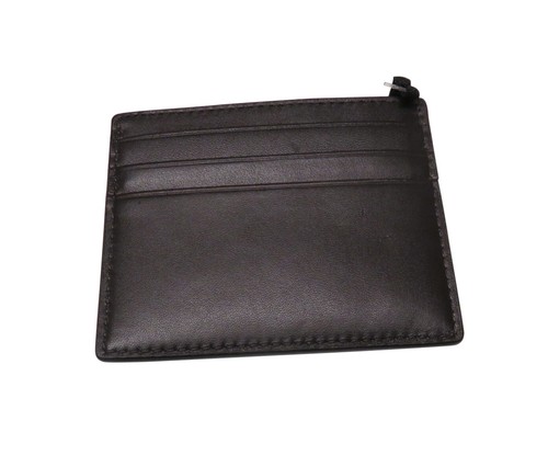 Michael Kors Mens Leather Tall Credit Card Case Brown with RFID New in Box - Picture 3 of 8