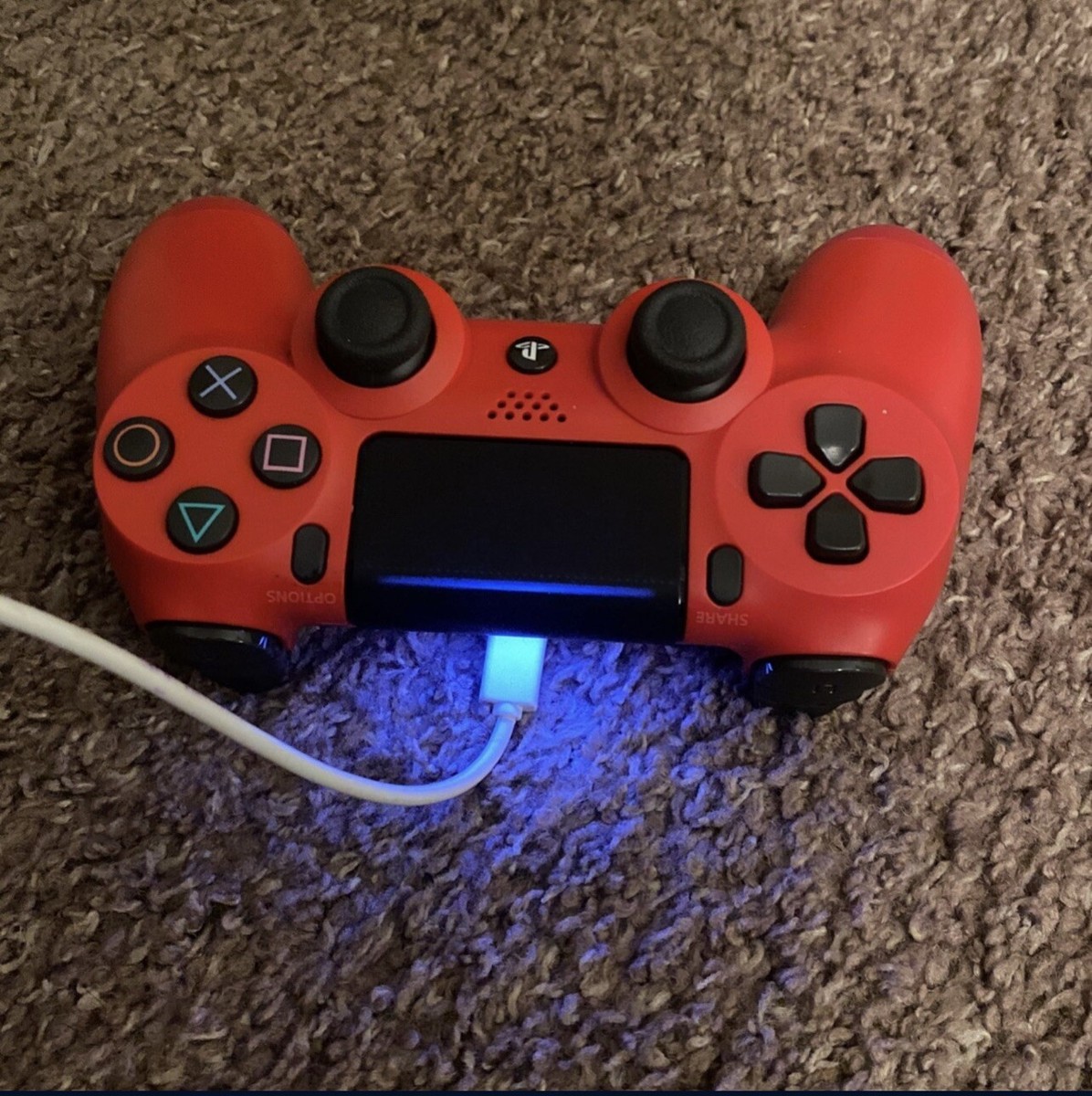 Sony DualShock 4 Wireless Controller for PlayStation 4 - Magma Red