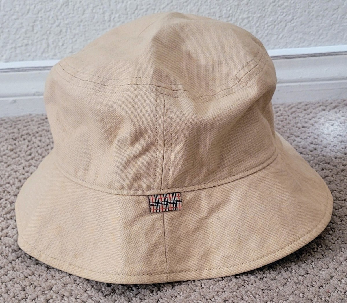 BURBERRY バケットハット ベージュ