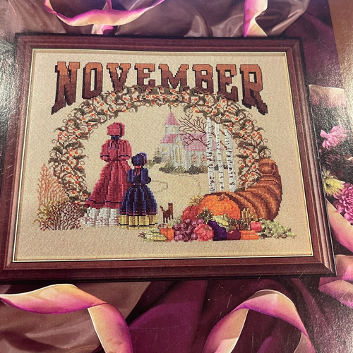 vtg REMEMBER Series * NOVEMBER DECEMBER * David Smith CHART ONLY 1993 OL-039 040 - Picture 5 of 7