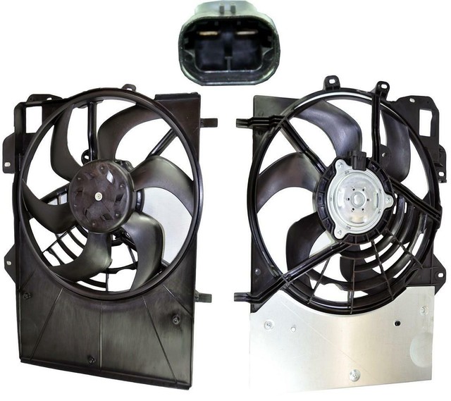 Radiator Cooling Fan For Citroen CElysee, C2, C3 Mk1 Mk2, C4, DS3 1.1