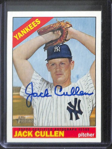 Jack Cullen #JAC 2015 Topps Heritage Real One Autographs card