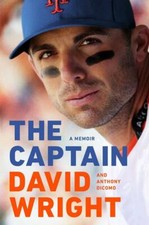 DAVID WRIGHT NEW YORK METS THE CAPTAIN MEMOIR BASEBALL MLB UNREAD RARE NEW BOOK
