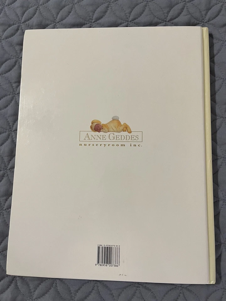NEW Anne Geddes 3 Bunnies MY FIRST FIVE YEARS 12 x 9 Inch Baby Journal book RARE - Image 2 of 4