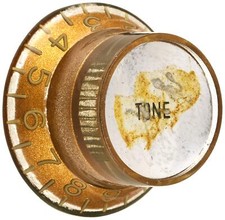 SCUD Hat Knob Metal Top Tone Inch Gold/Silver Cap Relic KG-130 From Japan