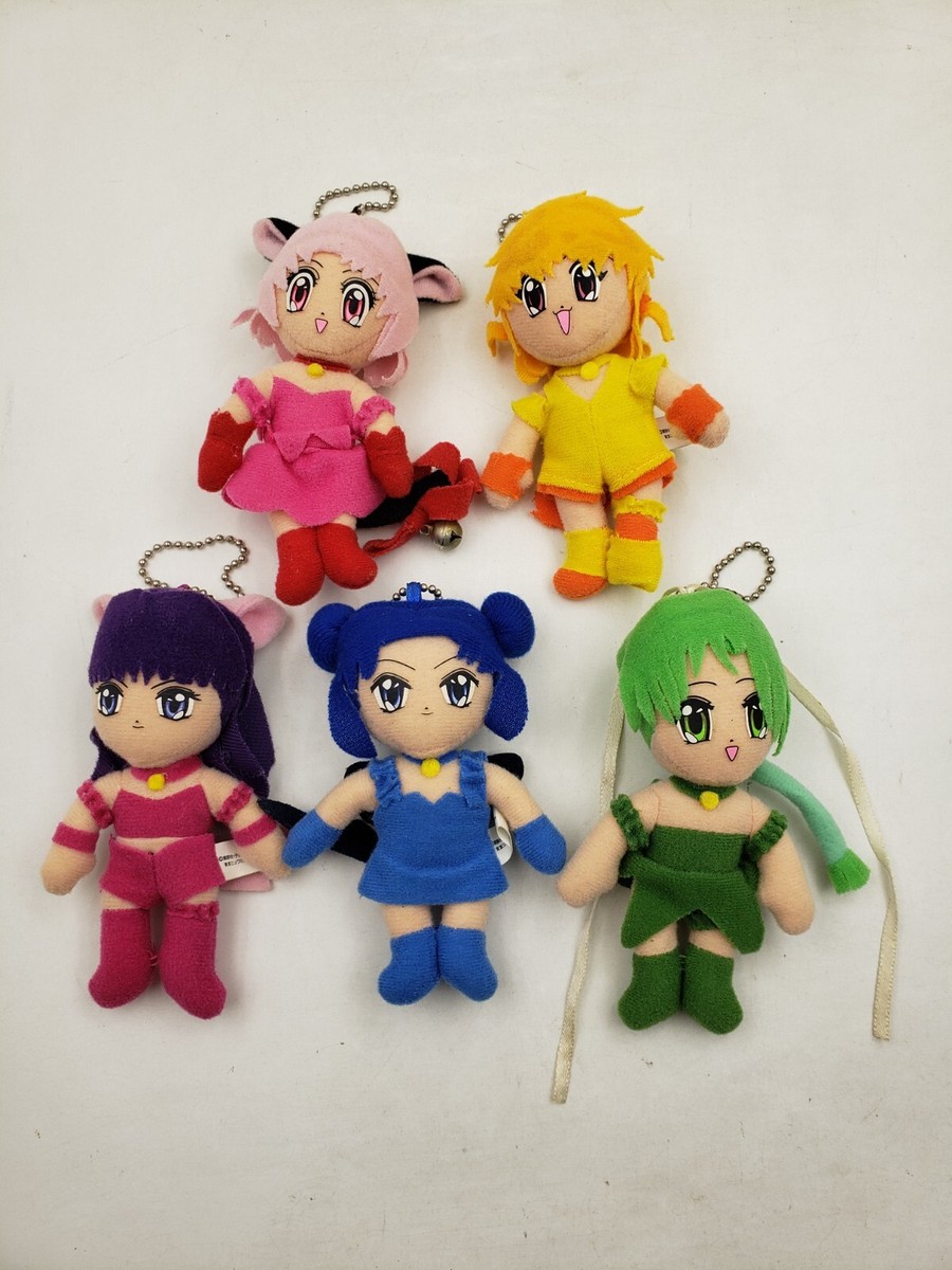 Tokyo Mew Mew Nuikurumi Mascot Keychain Plush Doll Full Set