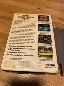 Double Dragon II 2 NES Nintendo in Box tested WORKING | Holiday Sale!