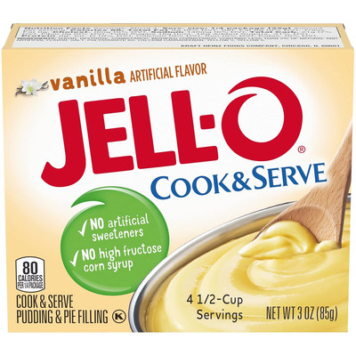 Vanilla Cook & Serve Pudding, 3 Oz (85G) 4-Pack