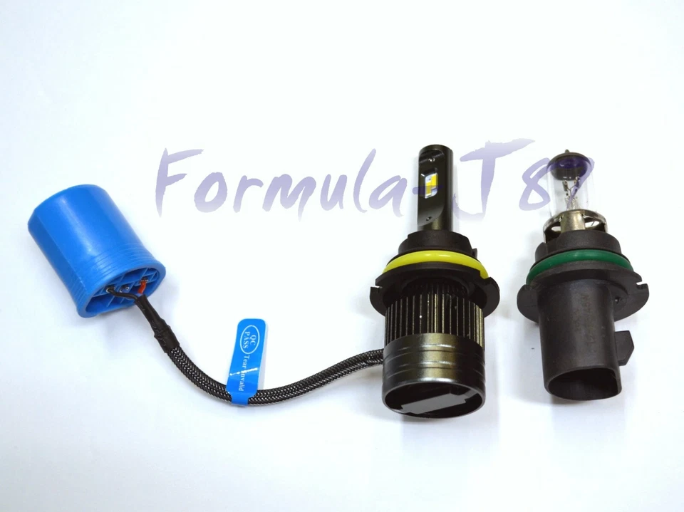 LED Kit G8 100W 9004 HB1 5000K White Two Bulbs Head Light Dual High Low Beam Fit - Image 4 of 4