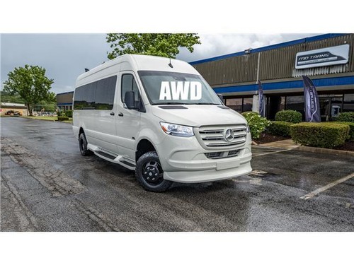 2024 Mercedes-Benz Sprinter Crew Van 3500 Pebble Gray Class B RV Diesel 4 Cylind