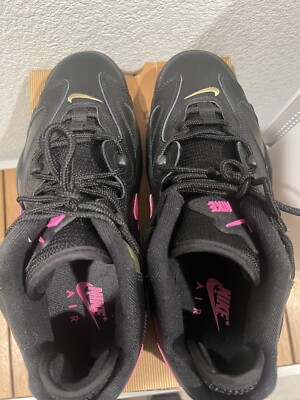 nike barrage black and pink