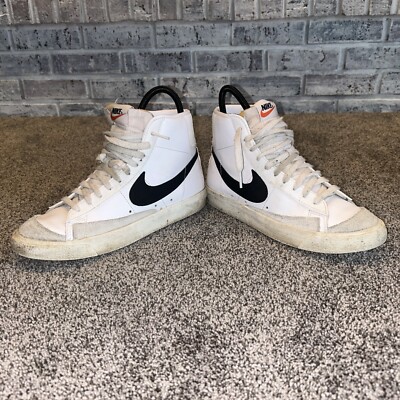 Nike Blazer 77 Vintage Mid White Black Women's Size 8 | eBay