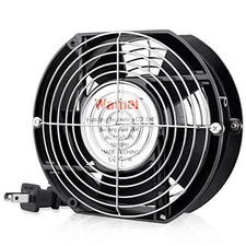 AC 110V 120V Axial Fan Big Airflow High Speed Dual Ball 172mm x 150mm x 51mm ...