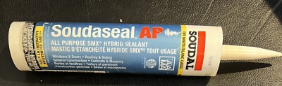 Soudal Soudaseal FC  Off White   SMX Hybrid Adhesive/Sealant,  Fast Cure 10.1 oz