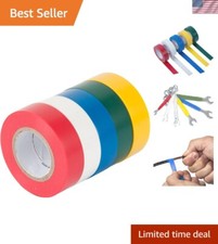 Professional Grade Electrical Tape  in x 20 ft - Heat  Flame Resistant Colors