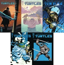 TMNT Ninja Turtles Vol. VI #3 (IDW) - Cover A, B, C, D, E (NM)