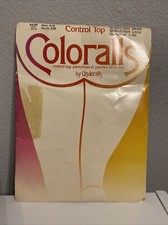 Vintage Underalls Coloralls Pantyhose Size A-B Burgundy with Cotton Crotch