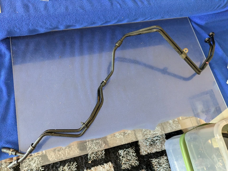 2009-2014 INFINITI fx50 QX70 RWD  TRANSMISSION OIL COOLER HOSE LINE PIPES OEM - Image 4 of 4