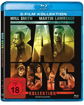 Bad Boys 1-3 Collection [Blu-ray] NEU OVP FSK 18