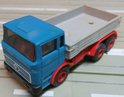 Faller AMS 4871 ~~ Mercedes LKW mit Zinkgetriebe, 60er Jahre Spielzeug #EBS356