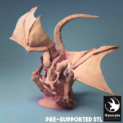 Fafnir by Rescale Miniatures | D&D | DnD | Print on Demand
